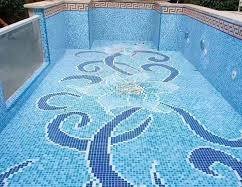 Blue Glass Mosaic Tile